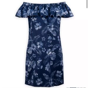 TOMMY BAHAMA Mickey Mouse Indigo Woven Dress